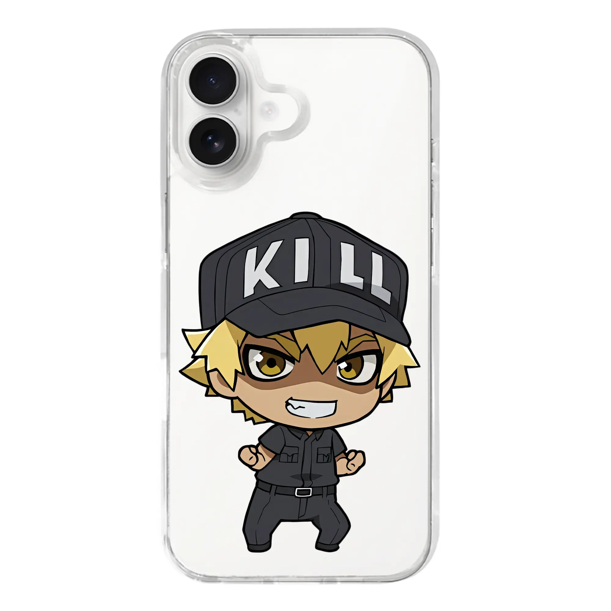 はたらく細胞 グッズ,キラーT細胞 - iPhone 17シリーズ 透明スマホケース – 薄型・耐衝撃・精密フィット保護カバー